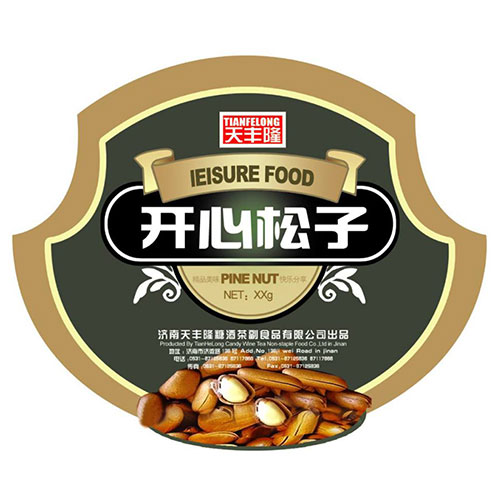 不干膠標簽印刷之食品標簽